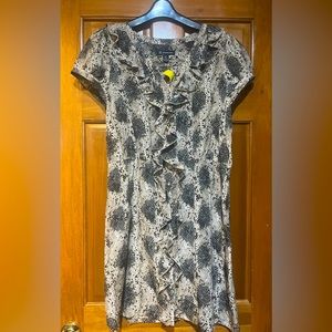 INC mini dress with crystal buttons 12